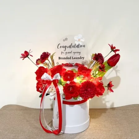 Bloom Box Akrilik Ucapan Grand Opening Padang Pariaman